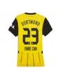 Borussia Dortmund Emre Can #23 Domácí Dres pro Dámské 2024-25 Krátký Rukáv